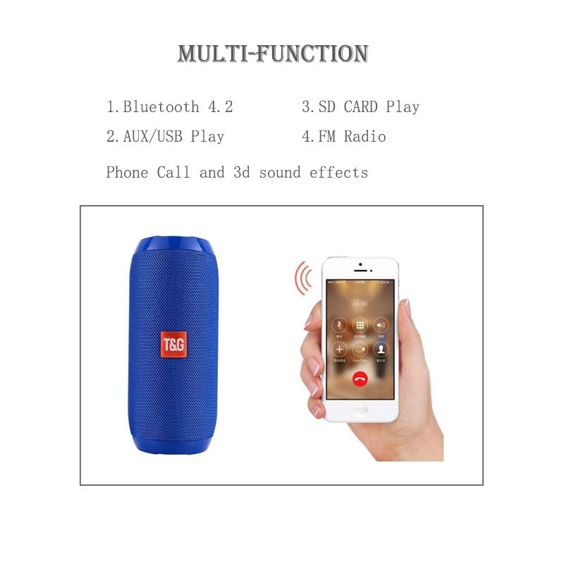 Portable Bluetooth Speaker - TelaDroid 