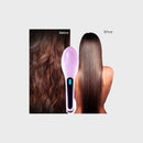 Hair Brush Straightening Brush Hair Straightener Electric Heating Ceramic Comb - TelaDroid 