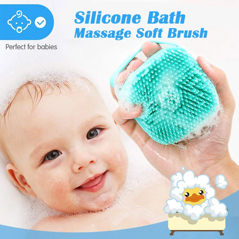 Bath brush silicone massage (Baby & Adults)