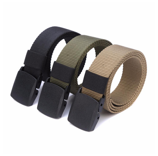 Woven Mens Belt military design