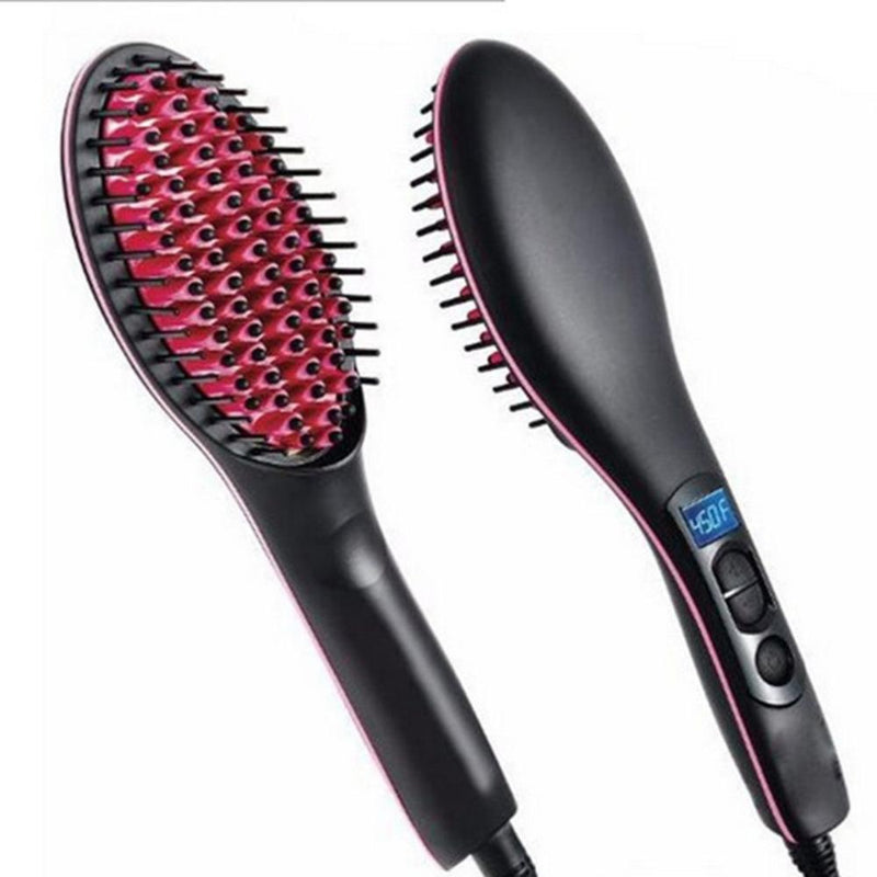 Electric Hair Brush Straightening Comb blend