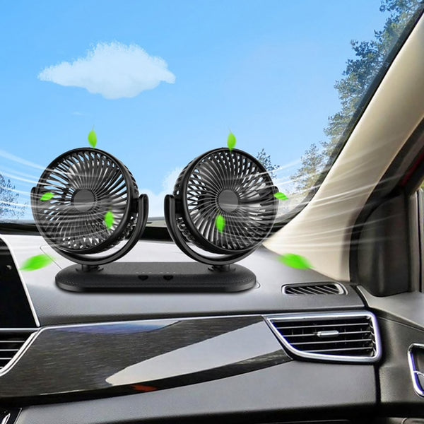 Car interior Cooling Fan USB/Dual Head