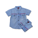 Mohim mart denim girl shirt (Size 1 & 4