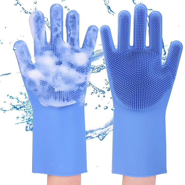 Multifunctional Magic Silicone Dish Washing Gloves