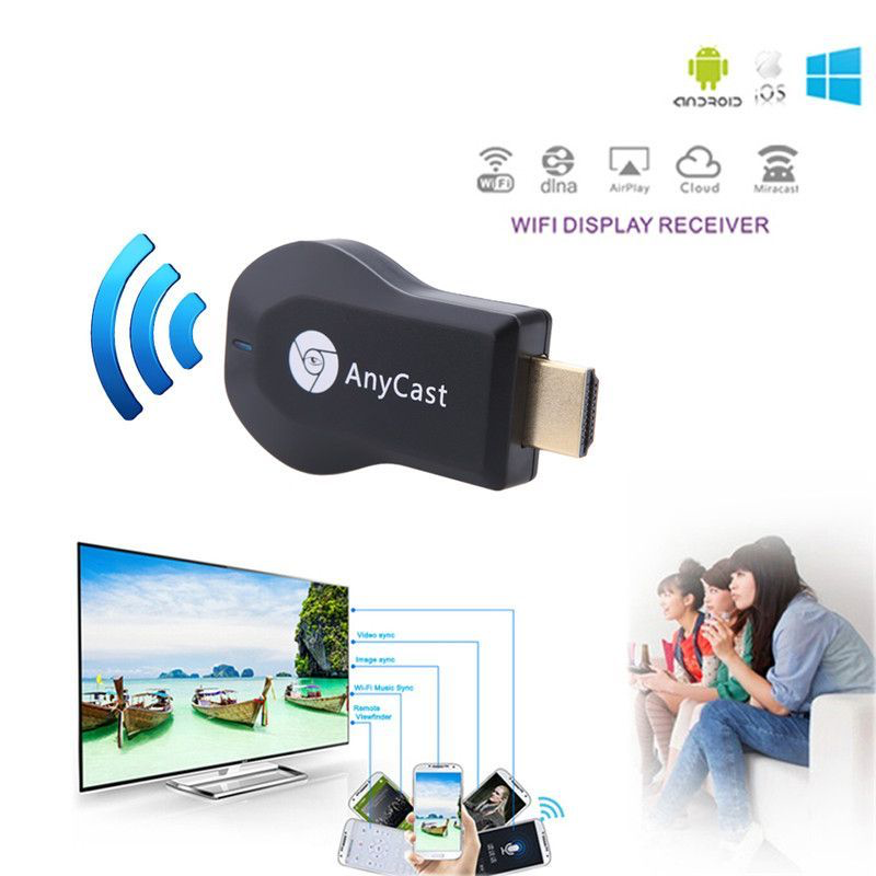 Full HD Screen Mirroring Any Cast, Chrome Dongle ( 1080P Full HD)