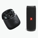 Special Bundle of Wireless Earbuds and JBL Bluetooth speaker Flip4