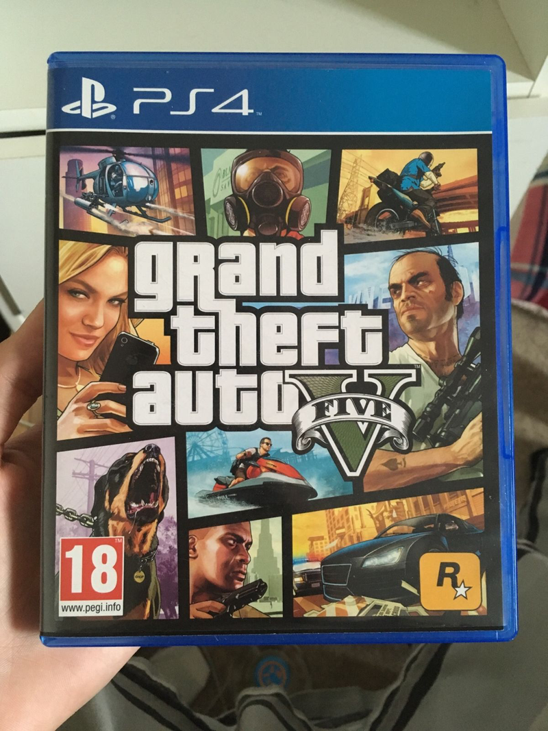 PLAYSTATION 5 DVD GRAND THEFT AUTO V GTA V PS5 GAME