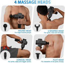 A Massage Gun, Electric Body Massager With 6 speeds!