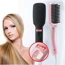 Hair Brush Straightening Brush Hair Straightener Electric Heating Ceramic Comb - TelaDroid 
