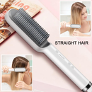 AAA Electric hair straighter Brush ceramic heated (New model)