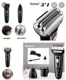 A 3 in1 Electric Rechargeable trimmer Hair & beard shaver