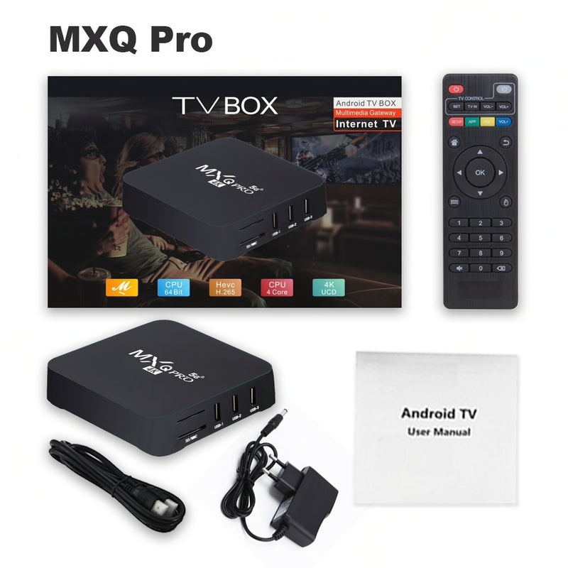 TV box MXQ PRO 4K Android dongle – Kigali Discount