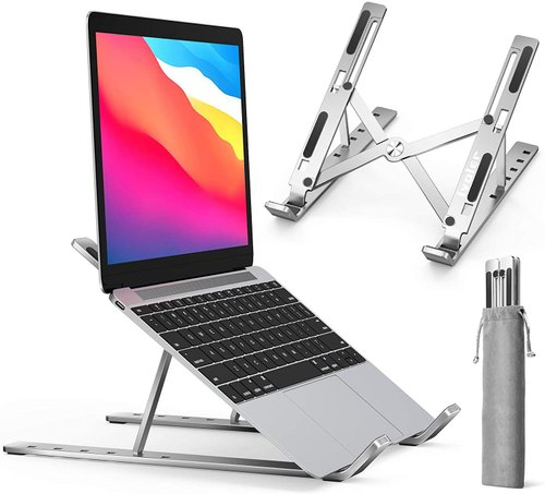 Laptop stand type Foldable Metal (New)