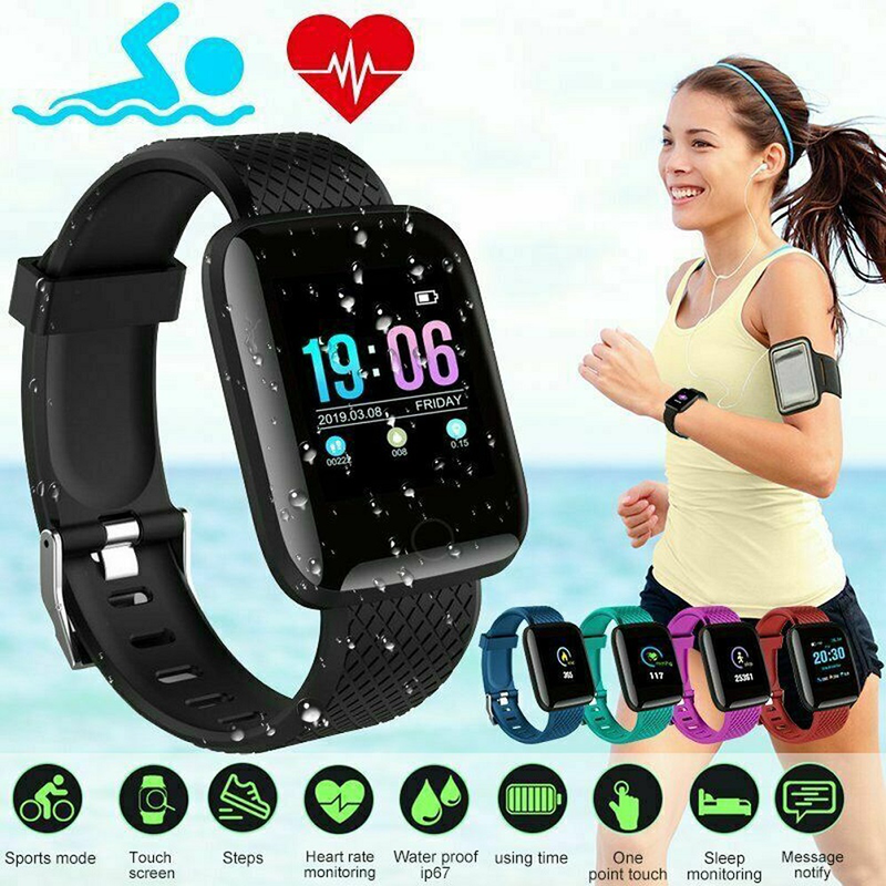 A BModio Smart Bracelet Fitness Tracker Watch Kigali Discount