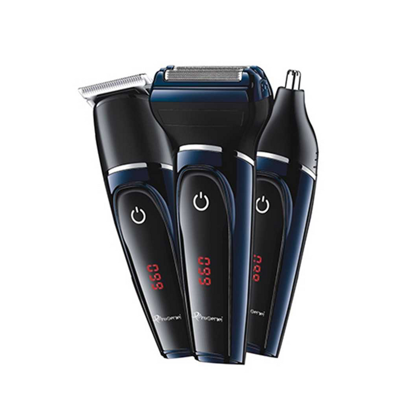 A 3 in1 Electric Rechargeable trimmer Hair & beard shaver