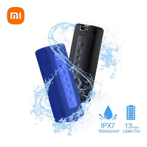 Mi Xiaomi Portable Bluetooth Speaker (Black/Blue)