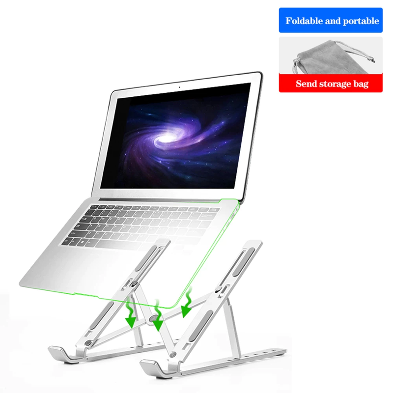 A a Computer Laptop / Phone holder Plastic adjustable stand