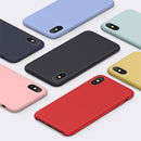 Iphone Silicone Case Cover For Apple iPhone X XR XS Max