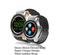 G-tab S1 Bluetooth Smart Watch With Sim Card - Silver/Gold