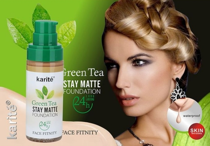 Karite Green tea foundation