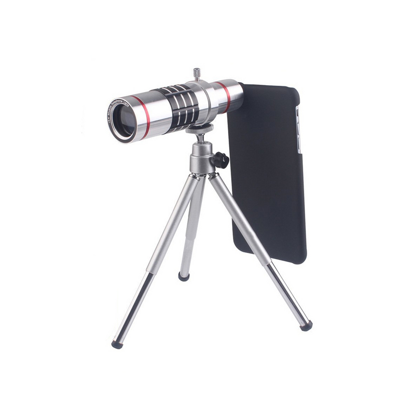 12X Zoom Mobile Phone Lens Telescope Tripod (for iPhone 6/7/8)