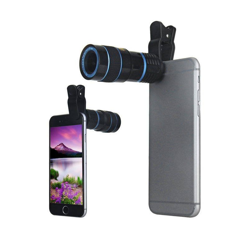 12X Zoom Mobile Phone Lens Telescope Tripod (for iPhone 6/7/8)